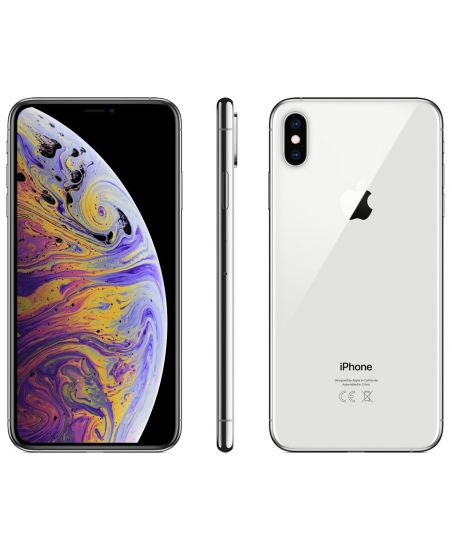 iPhone XS Max 64 ГБ серебристый задняя крышка ободок и дисплей